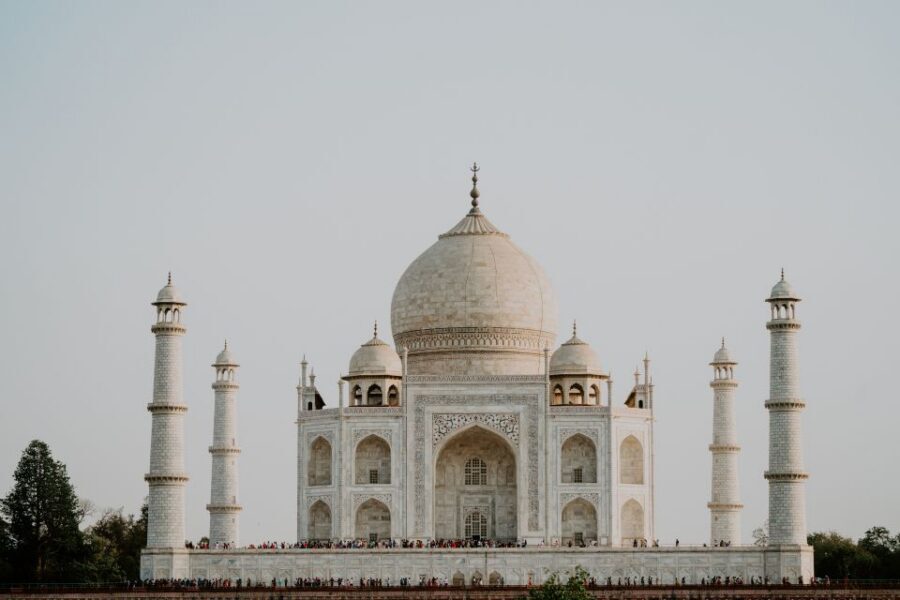 Agra: Taj Mahal with Mausoleum Skip-the-Line tickets & guide - The 3-Hour Walk: Photo Stop, Guided Sights, and Mausoleum Time