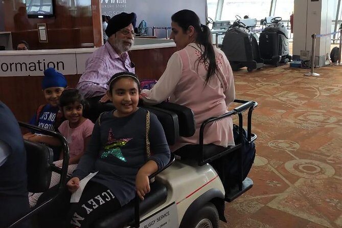 Arrival Meet & Assist service at Delhi Airport with optional Private transfer - The Electric Buggy Reality Check at Terminal 3