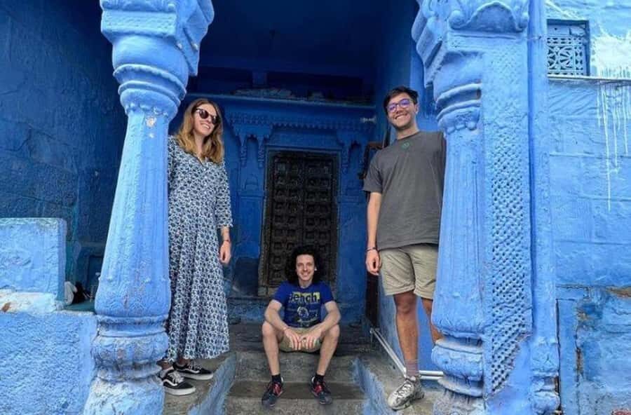 Blue City Heritage Walking Tour With Pick Up & Drop Off - Inside the Blue City: blue houses, busy markets, and haveli facades