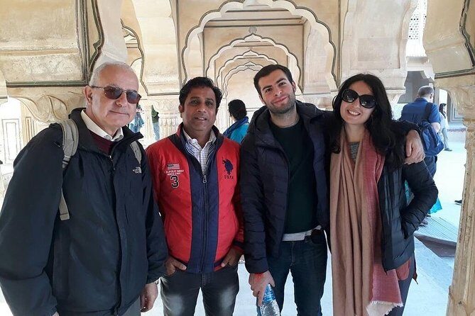 Full-day Jaipur Private Sightseeing Tour by Car with Guide - Sheesh Mahal inside Amer Fort: the quick wow stop