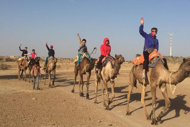 Half-Day Sunset Camel Safari in Rajasthan - A 2:30pm Start That Lets You Keep Your Jaisalmer Morning