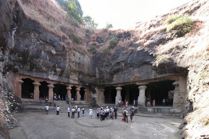 Mumbai Elephanta Caves Private Half-Day Tour including Guide - Walking management: stairs, heat, and the included toy train ticket