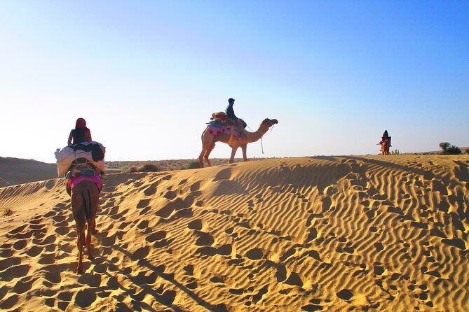 Overnight Camel Safari - Sleeping under the Stars - The Meeting Point and Getting Started in Jaisalmer