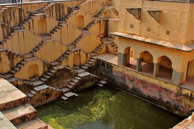 Private Full Day Jaipur Sightseeing Tour By Tuk Tuk - Panna Meena ka Kund: the stepwell that steals the show