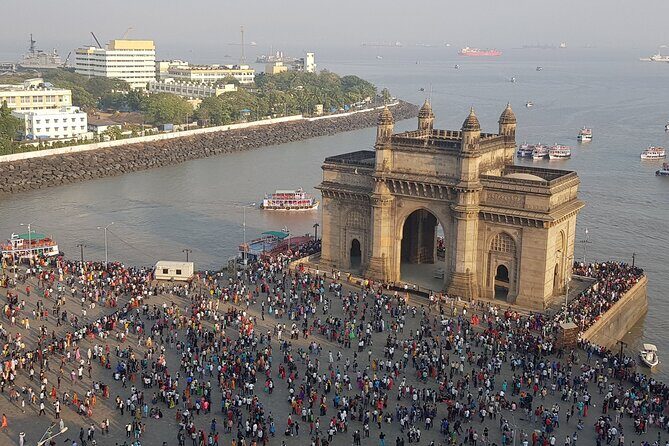 Private Half-Day Bombay Sightseeing Tour with Guide and Transportation - CSMT and civic buildings: the architectural finish that sticks