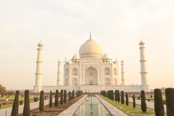 Private Taj Mahal at Sunrise and Agra Day Tour from Delhi - The 13-hour schedule: a sunrise start, a fort stop, and a return by evening