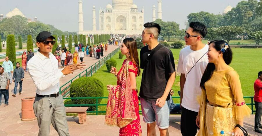 Taj Mahal, Fort, Baby Taj & Mehtab Bagh Private City Tour - Agra Fort with Akbar’s-era viewpoints: the walk that adds contrast
