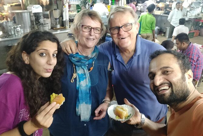 Winner Mumbai Street Food Tour in the World Top 20 by Guardian - Stop 4 near Babulnath Temple: traditional snacks plus Gujarat influence